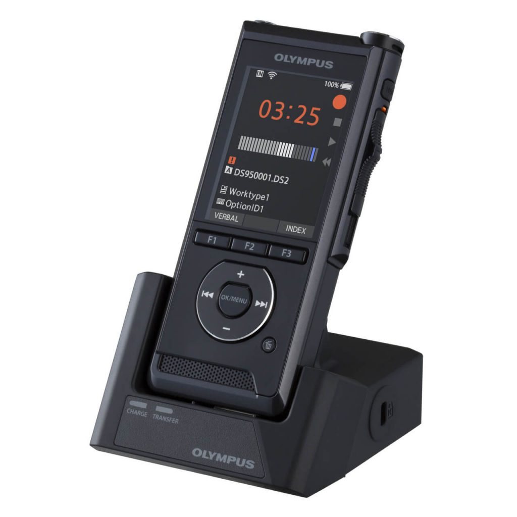 Olympus DS9500 Professional Digital Voice Recorder with AS9000