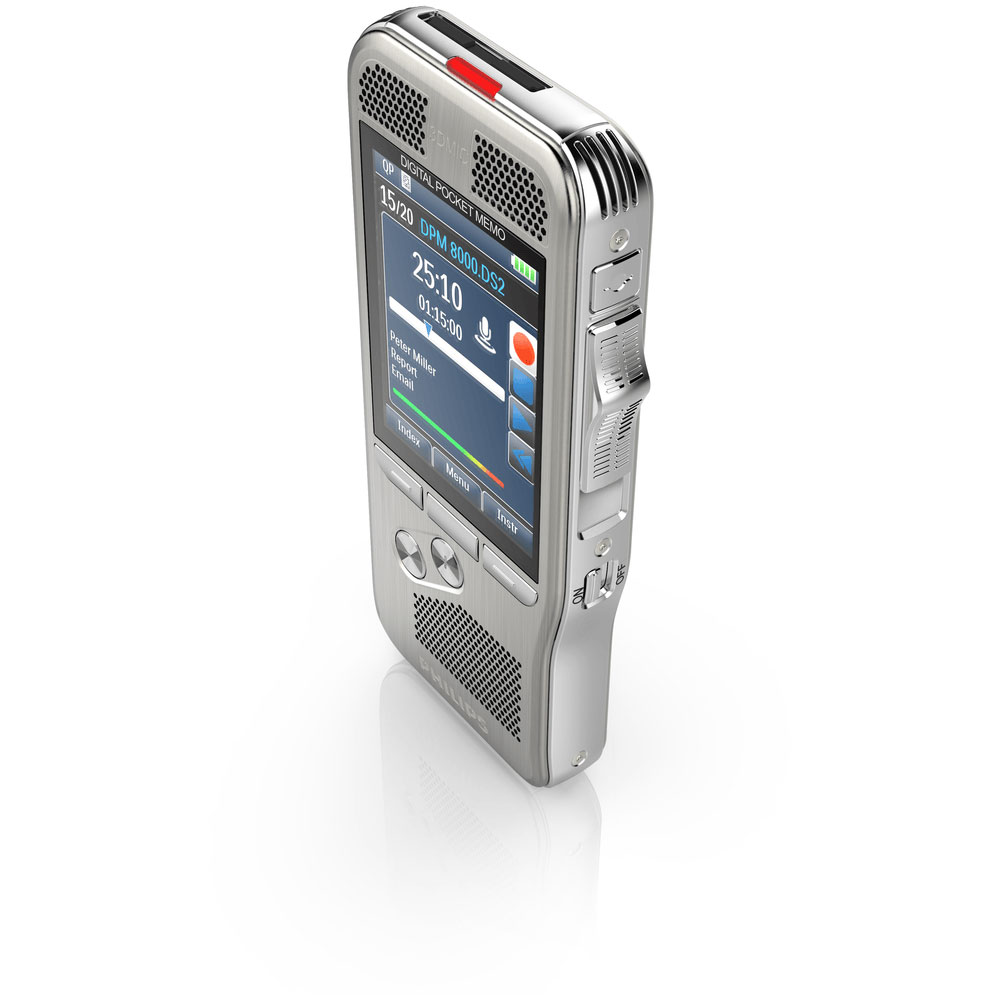 Philips DPM8000 Pocket Memo Voice Recorder with SpeechExec Pro
