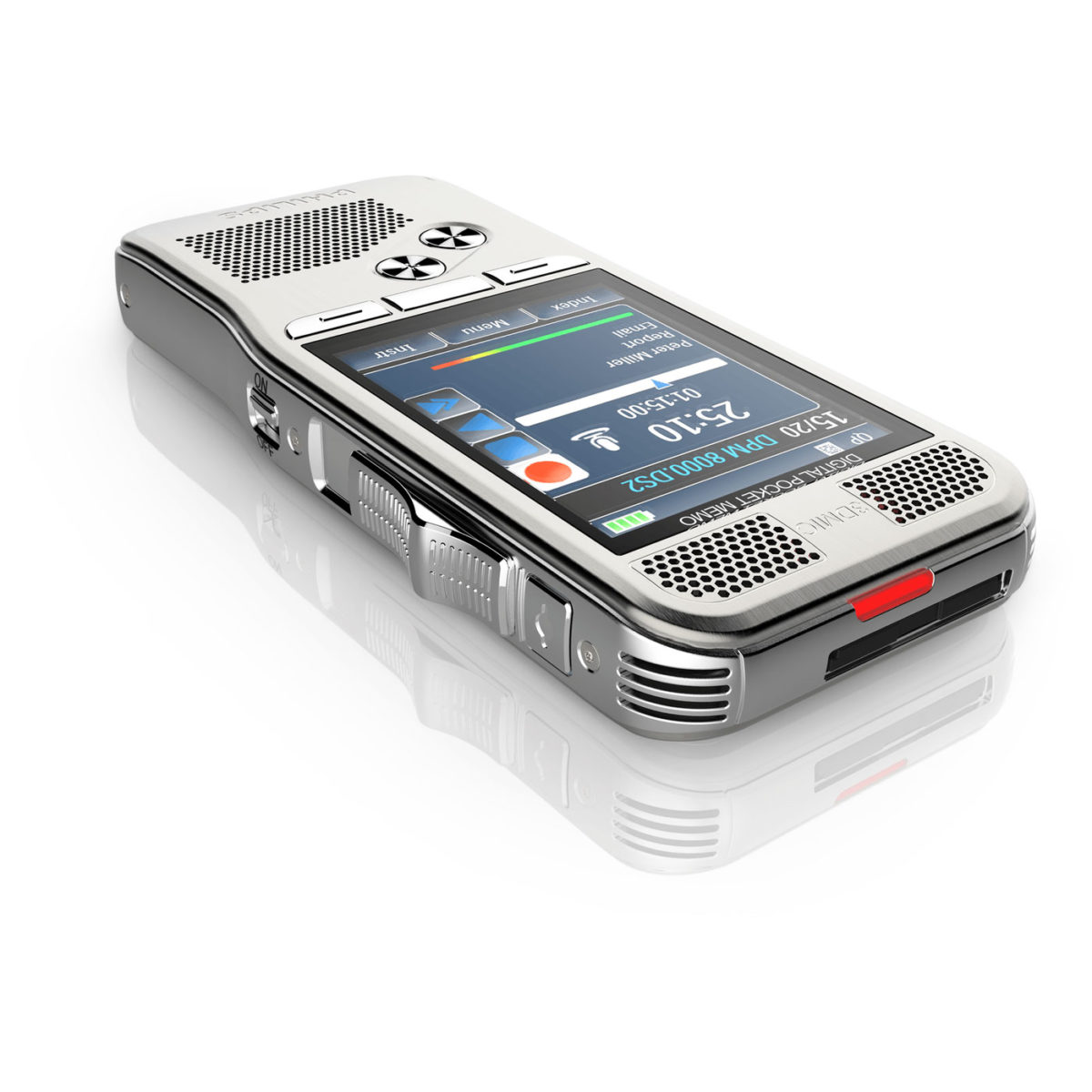 Philips DPM8100 Pocket Memo Voice Recorder | Dictation Direct