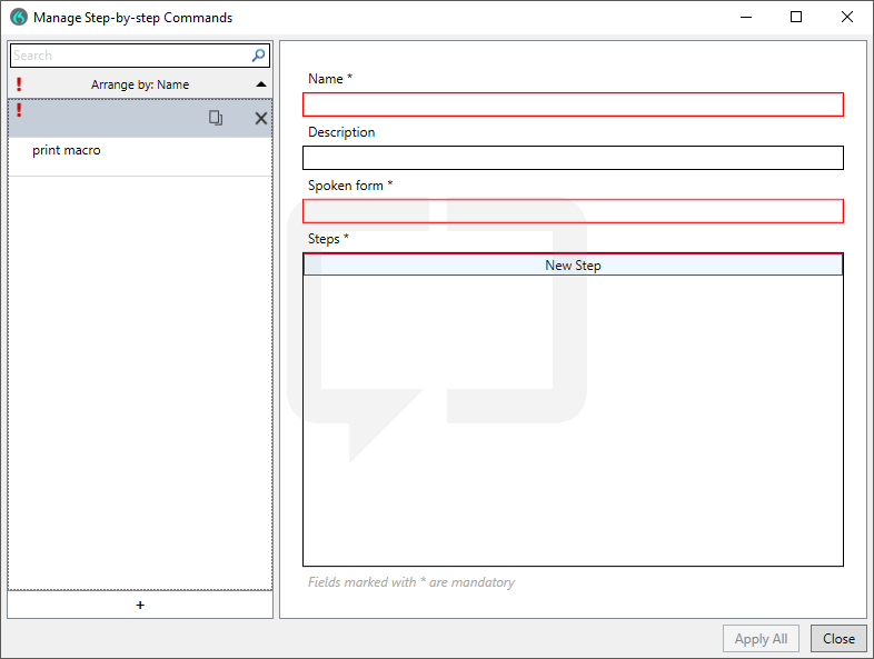 StepByStep Menu New WM Dragon Medical One Training – Step by Step Commands
